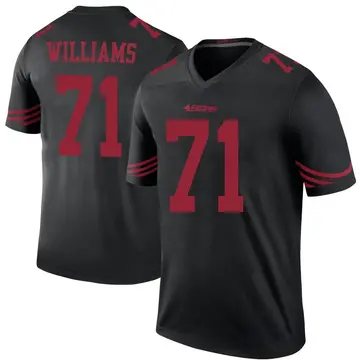 San Francisco 49ers Trent Williams Pro Style Black Jersey BAS Authenticated  - Tennzone Sports Memorabilia