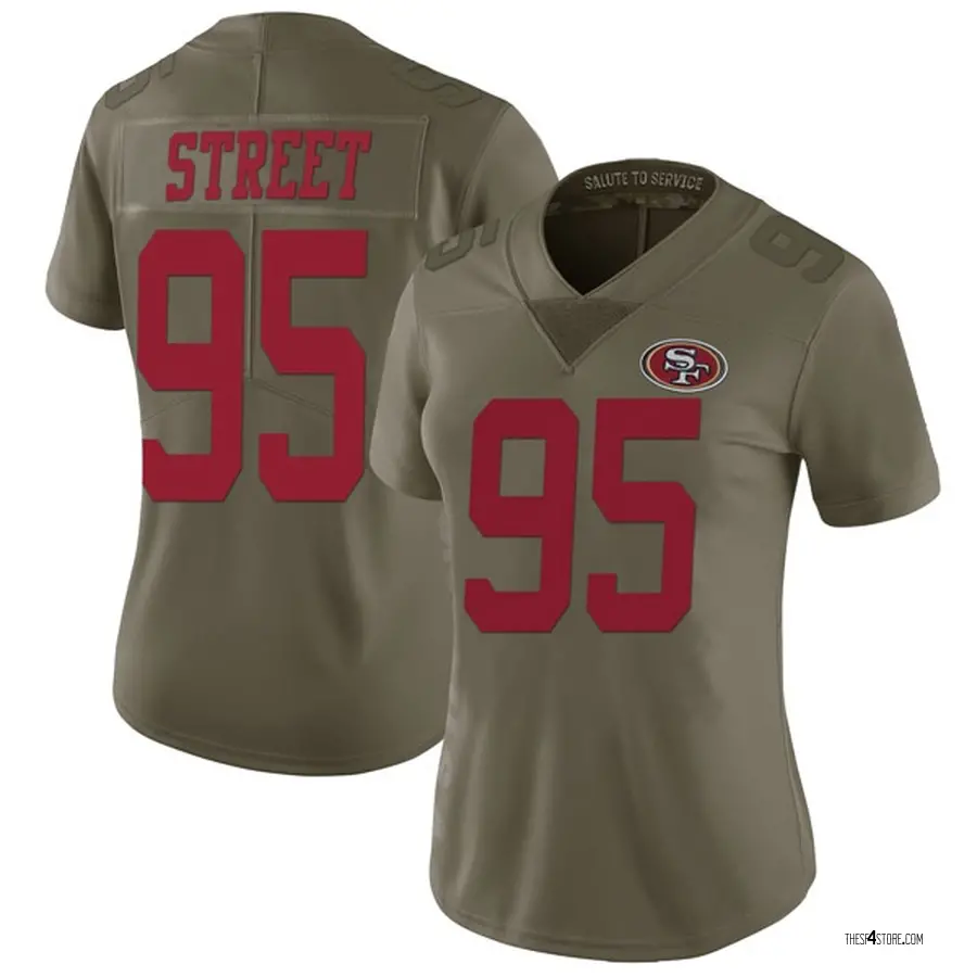 Dazz Newsome San Francisco 49ers Nike Women's Team Game Jersey