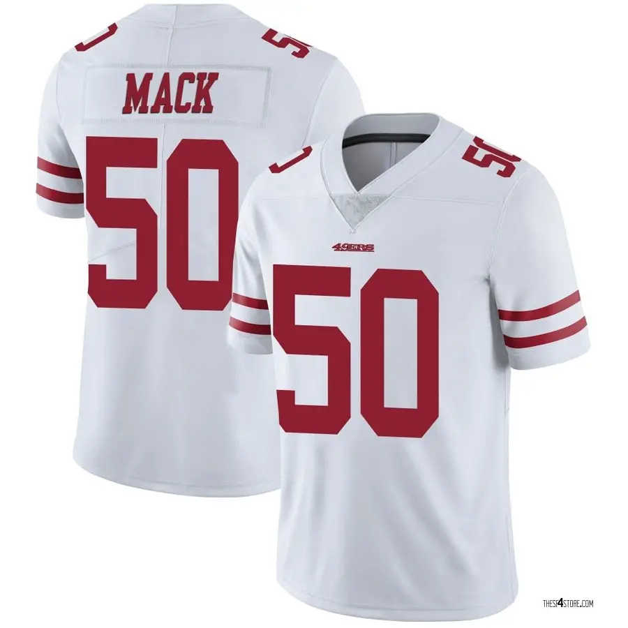 Alex Mack 51 San Francisco 49ers White Vapor Limited Jersey - Bluefink