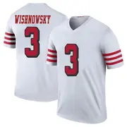 White Men's Mitch Wishnowsky San Francisco 49ers Legend Color Rush Jersey