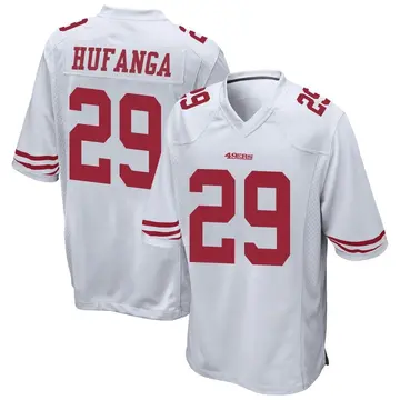 Women's San Francisco 49ers Talanoa Hufanga White Legend Color